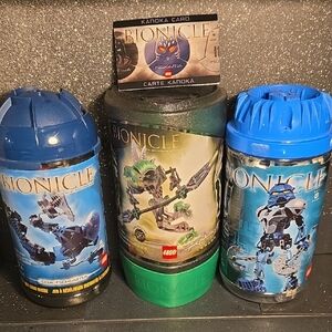 LEGO Bionicle Canister Set 8589 - 8570 And 8602